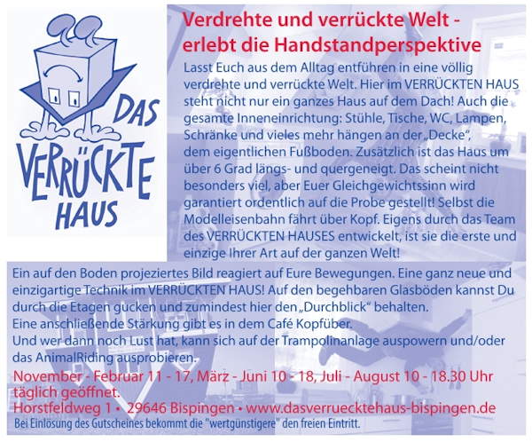 Das verrückte Haus Bispingen